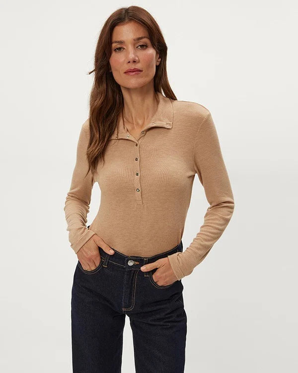 Michael Stars Issa Rib Henley