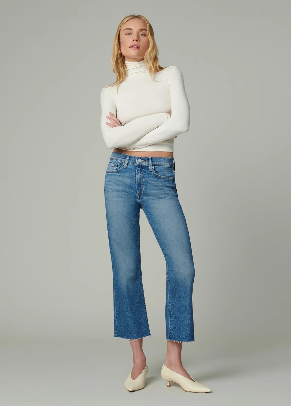 The Callie Boot w/ Raw Hem