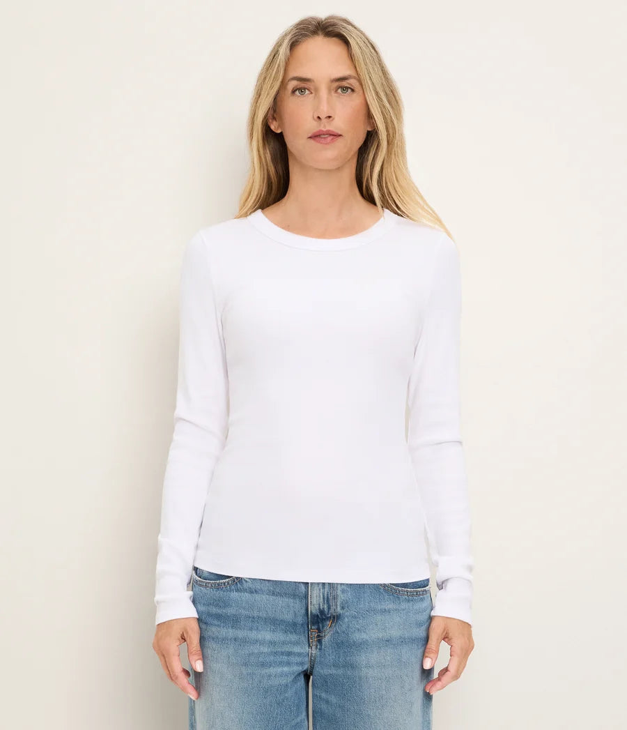 Zola Ribbed LS Tee