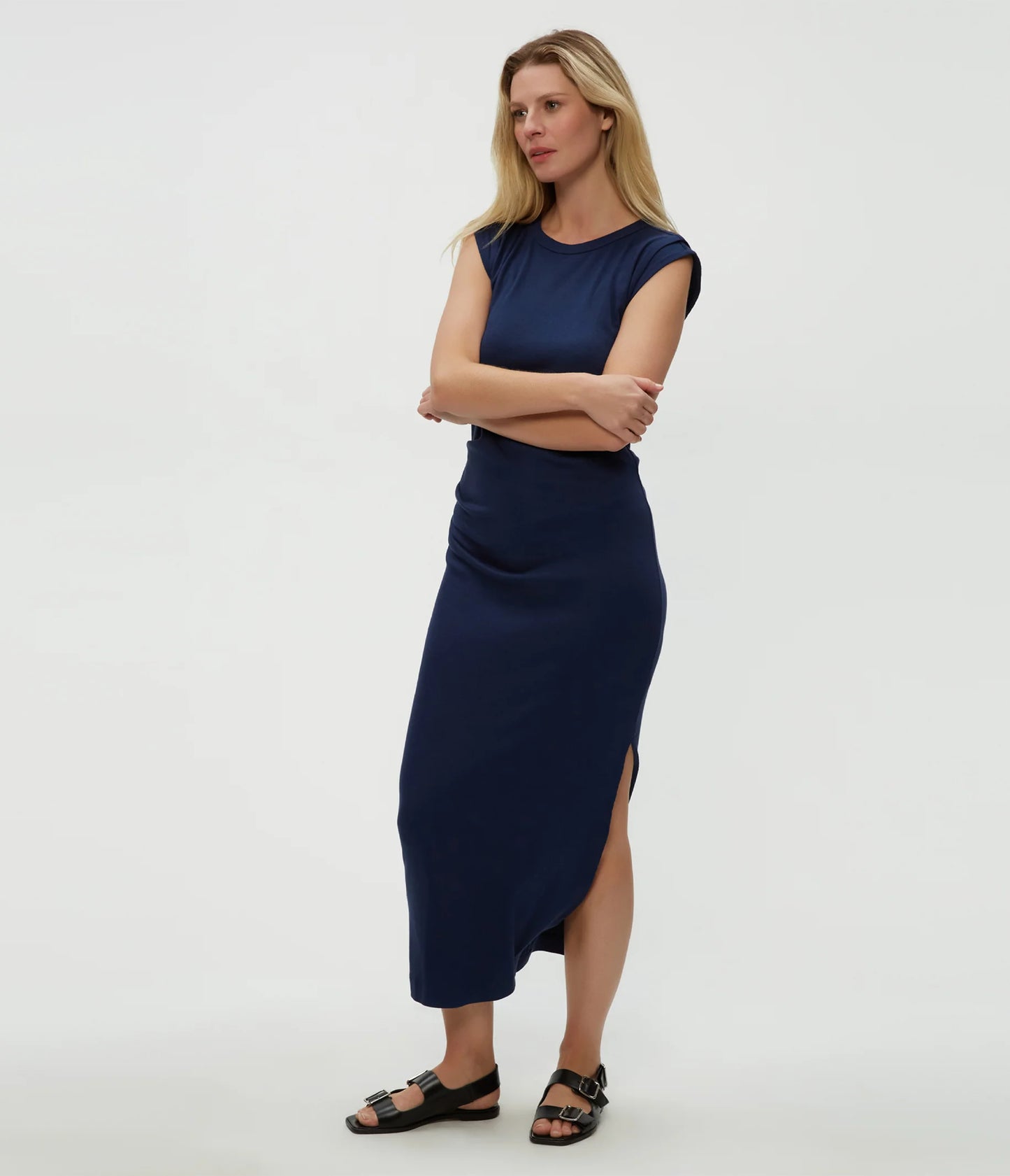 Calliope Power Shoulder Maxi