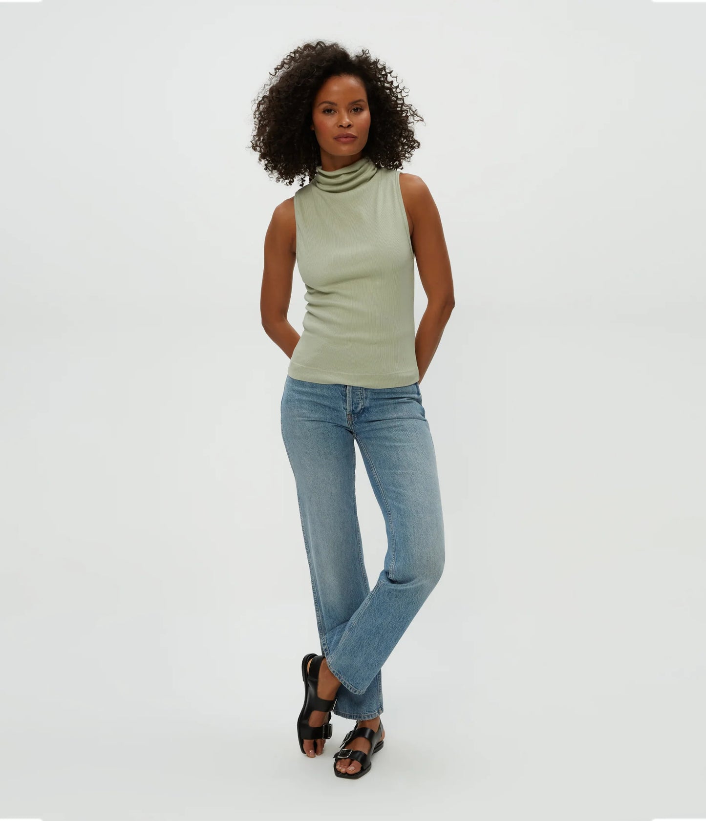 Chiara Drape Neck Top