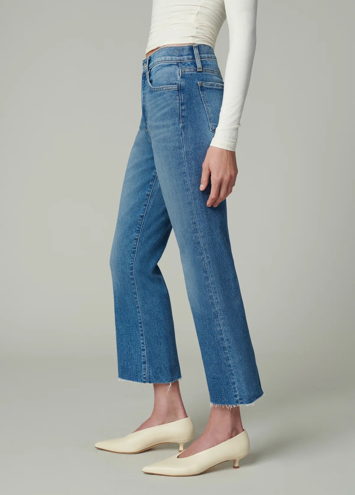 The Callie Boot w/ Raw Hem