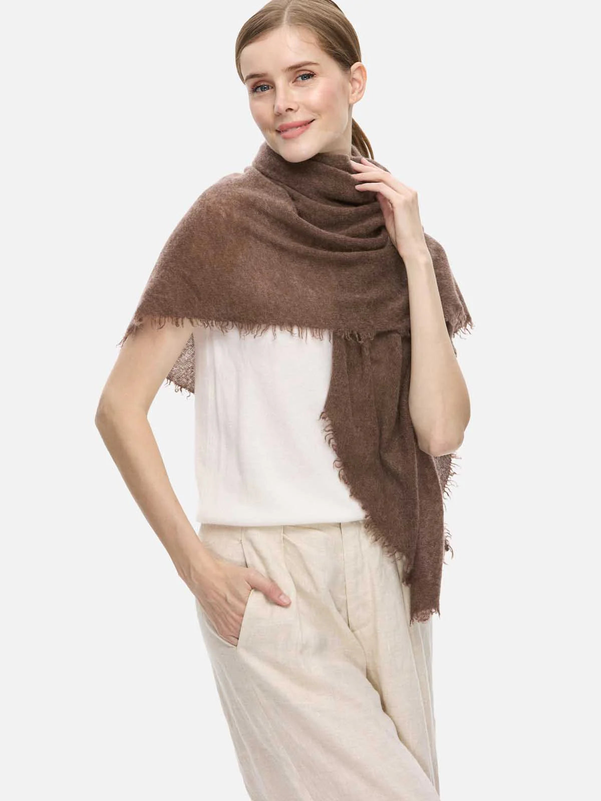 Cloudpuff Cashmere Scarf
