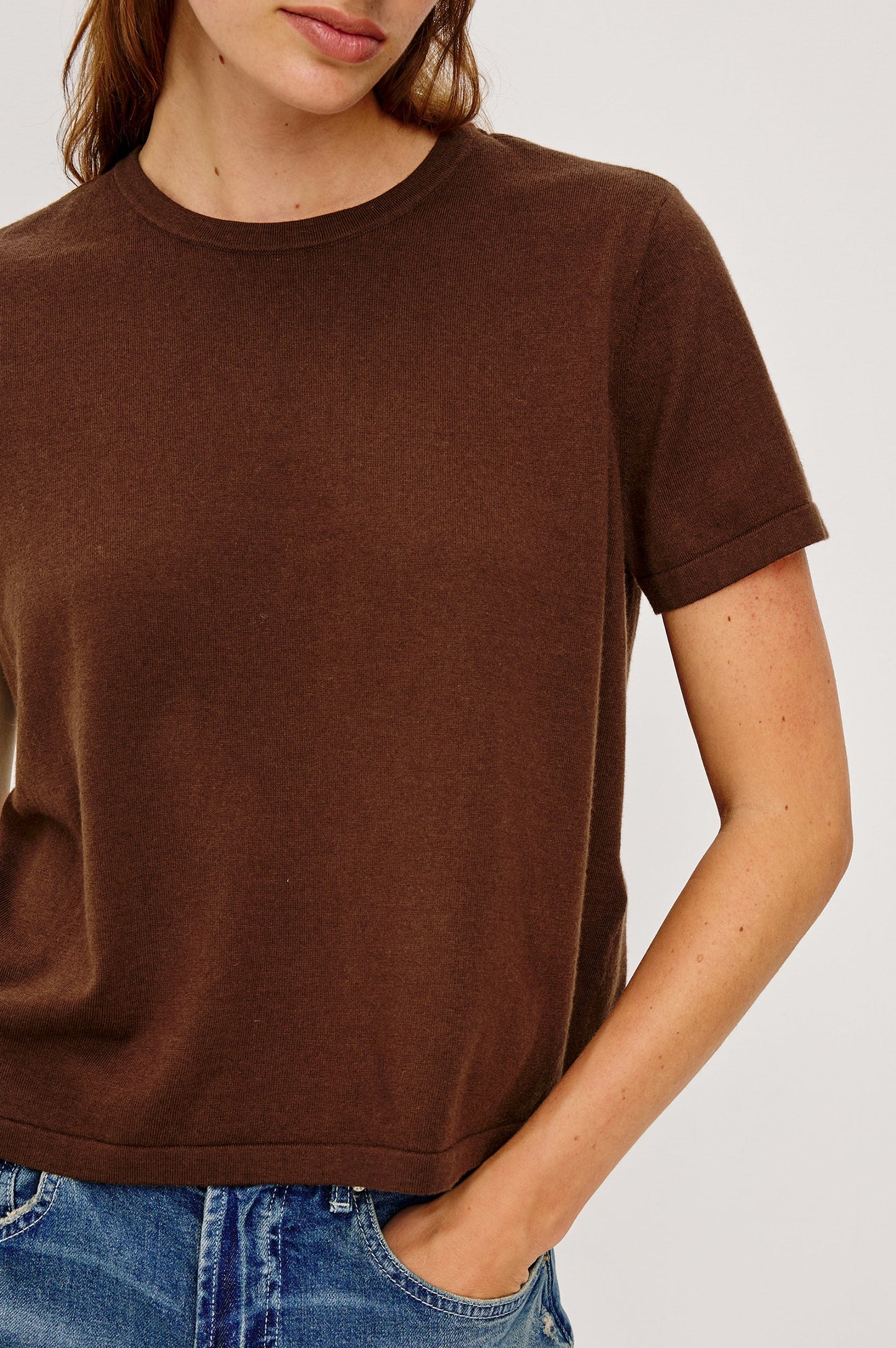 Cotton Cashmere T-Shirt