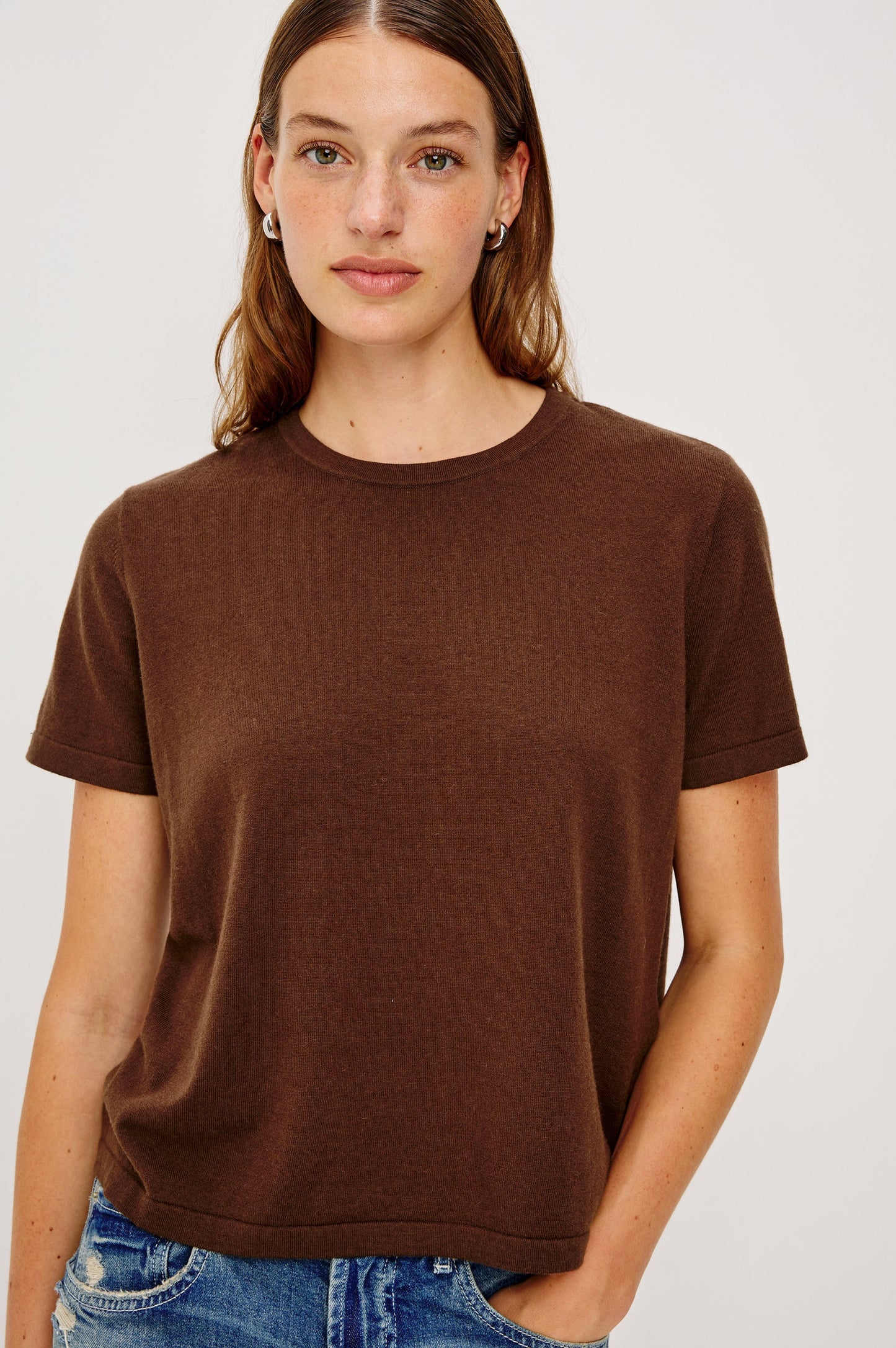 Cotton Cashmere T-Shirt