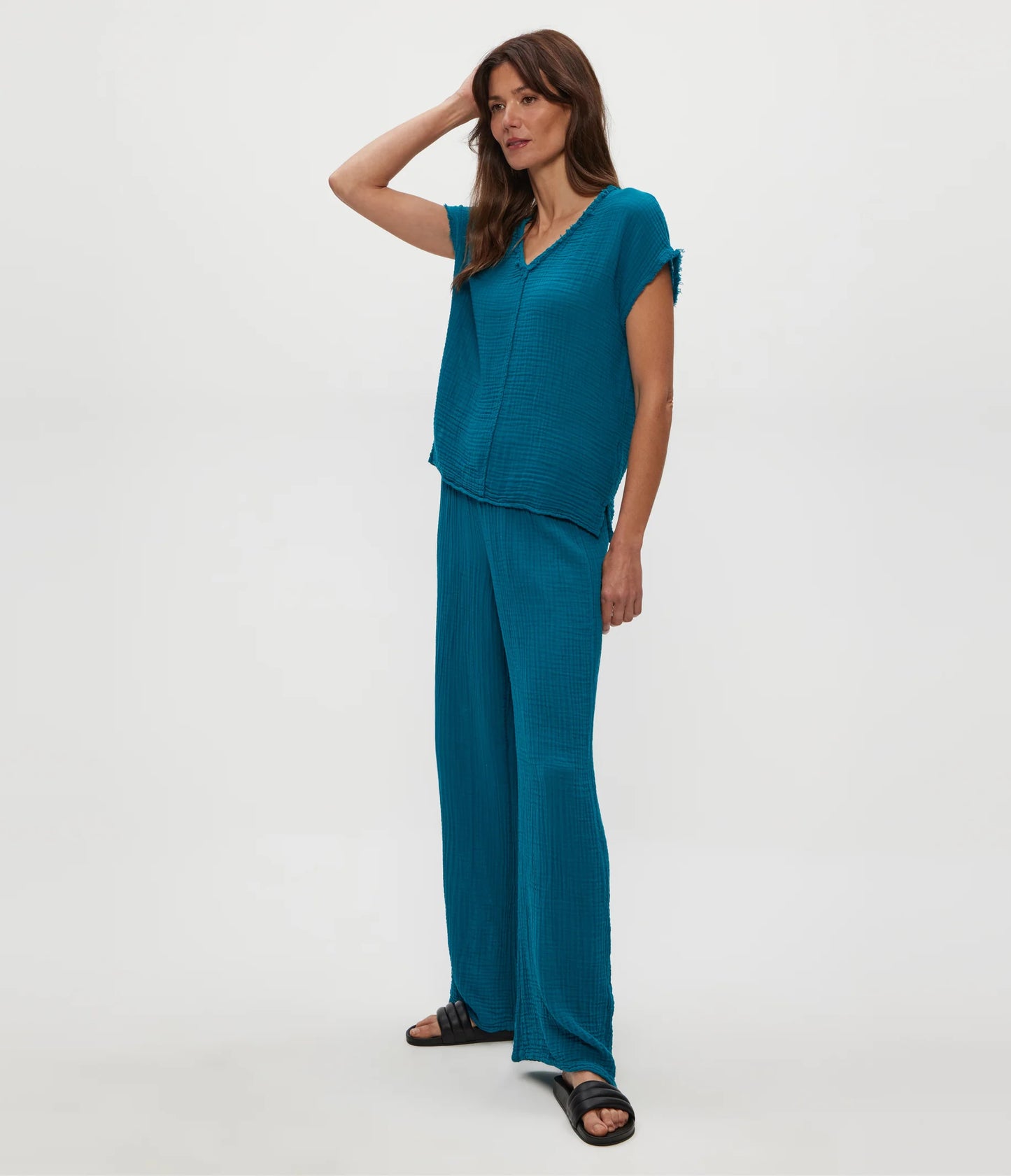 Simba Smocked Waist Pant