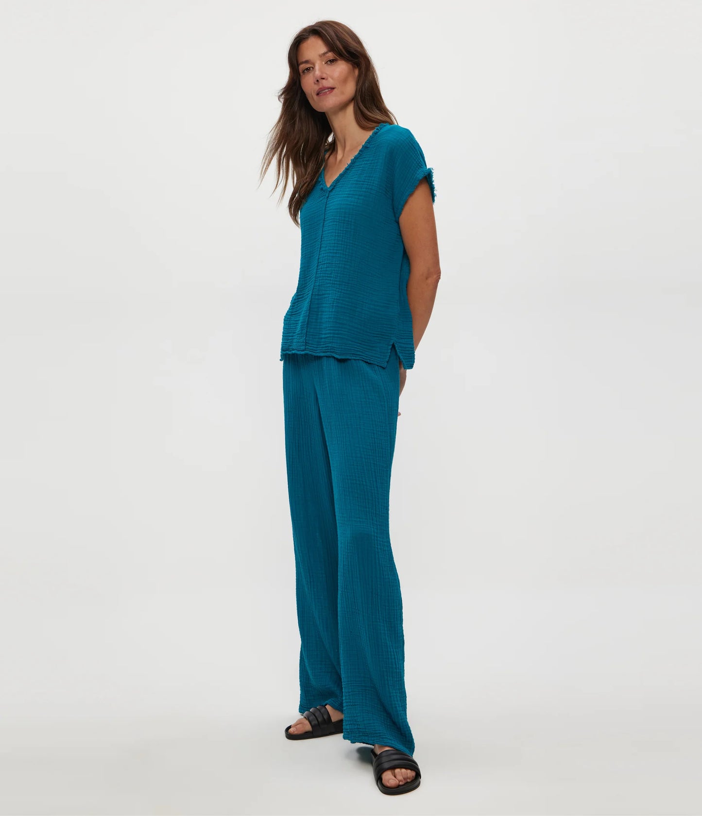 Simba Smocked Waist Pant