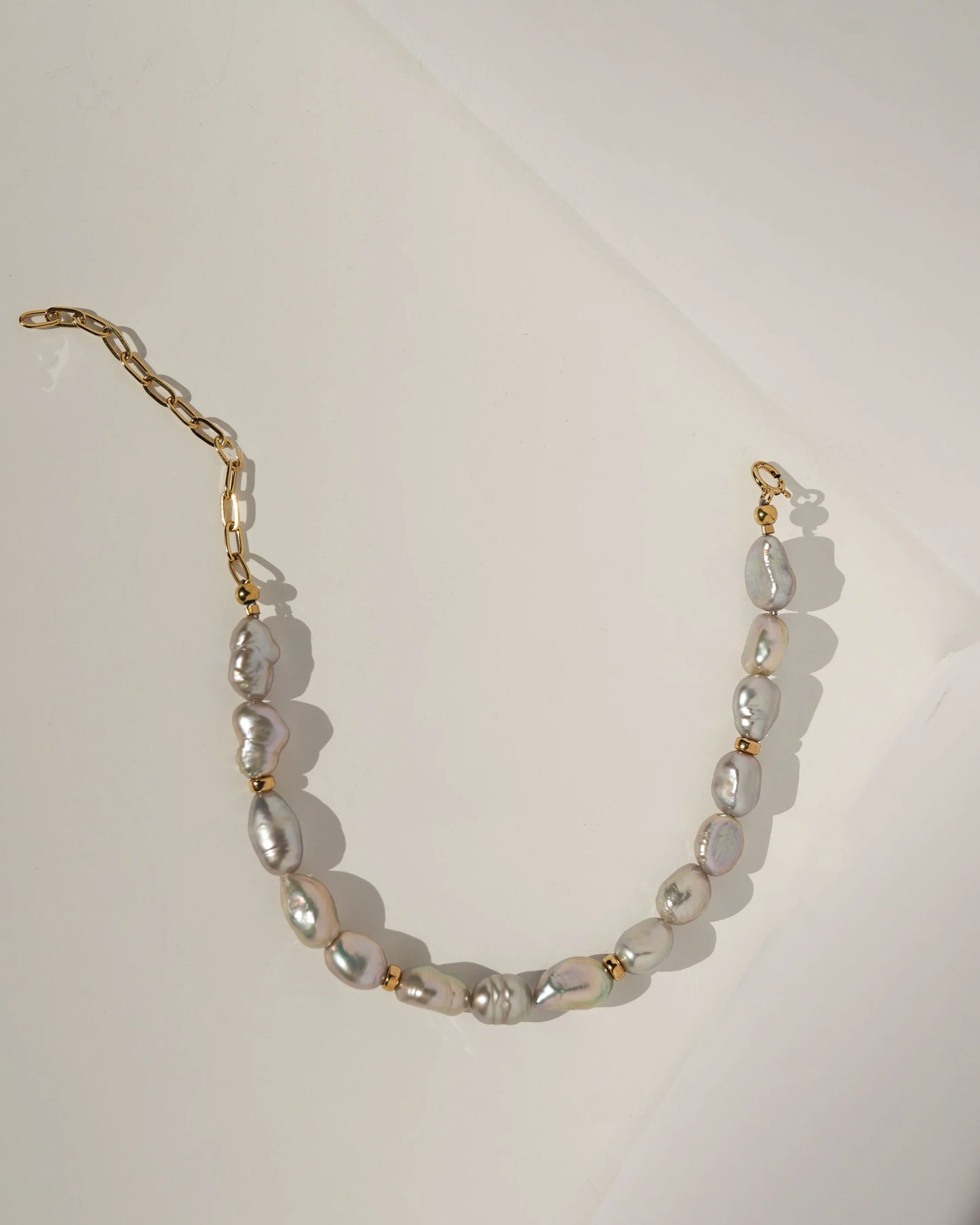 Grey Pearl Bracelet