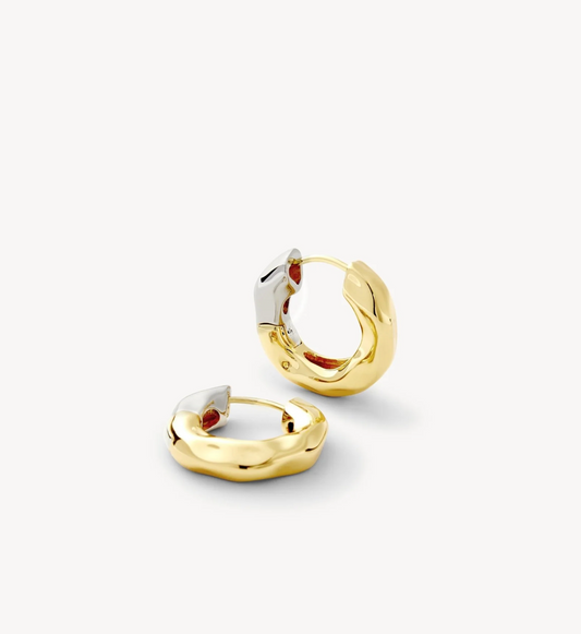 Wavy Chunky Hoops