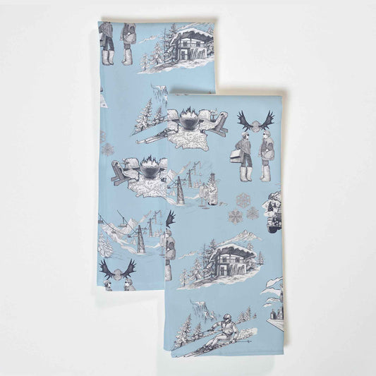 Après Ski Tea Towel Set