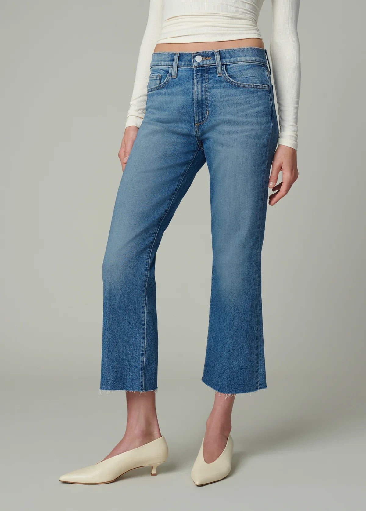 The Callie Boot w/ Raw Hem