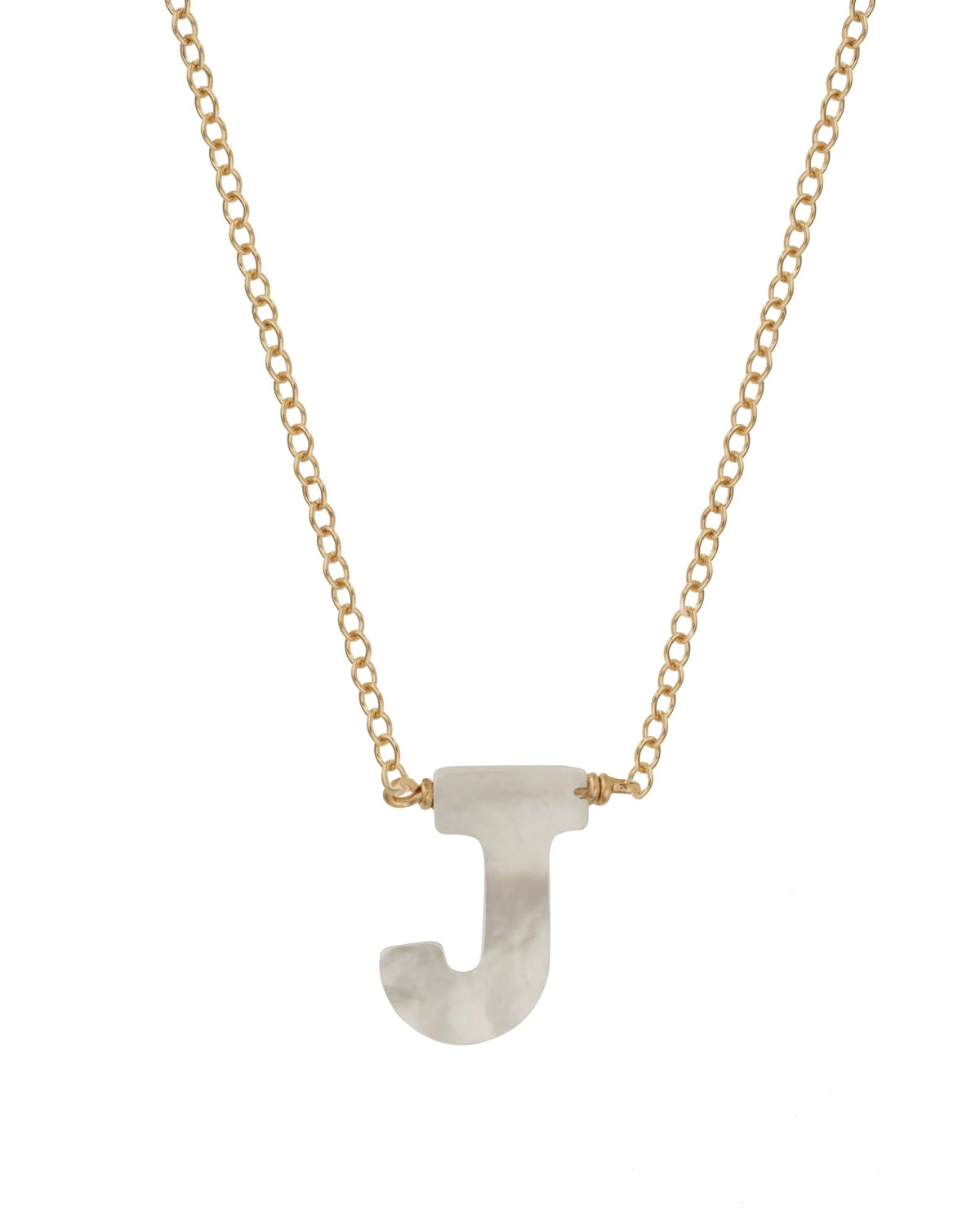 Kozakh Dawn Initial Necklace, alternate view