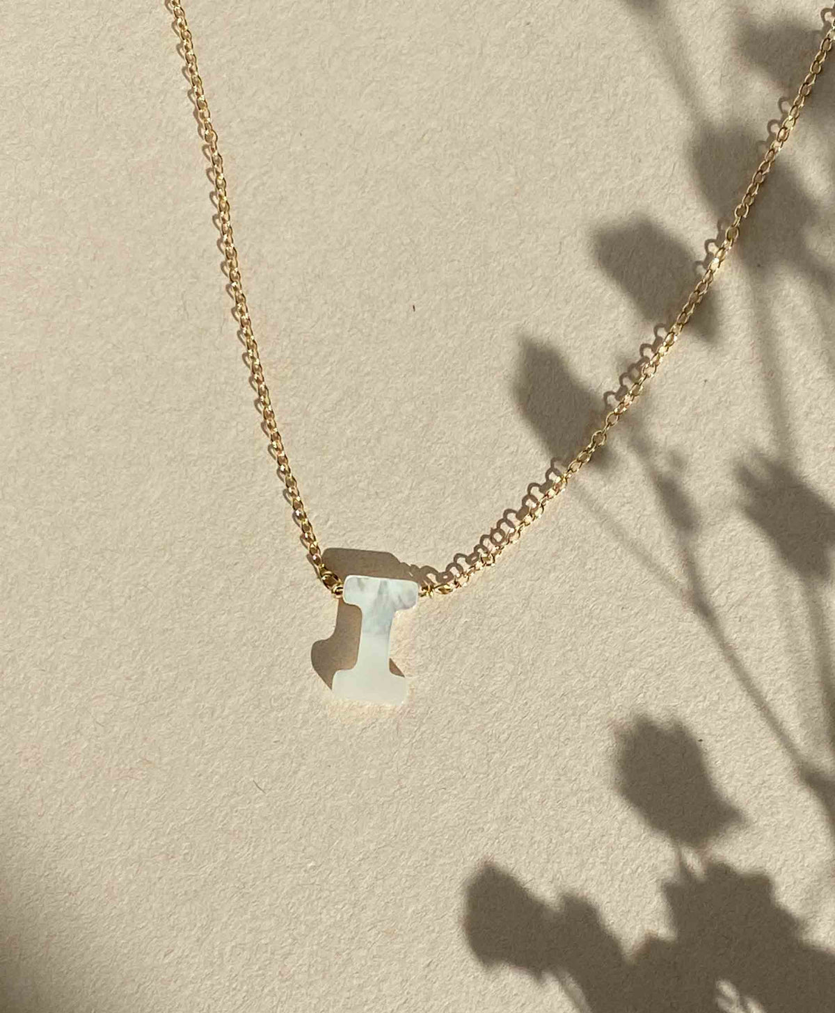 Kozakh Dawn Initial Necklace, alternate view