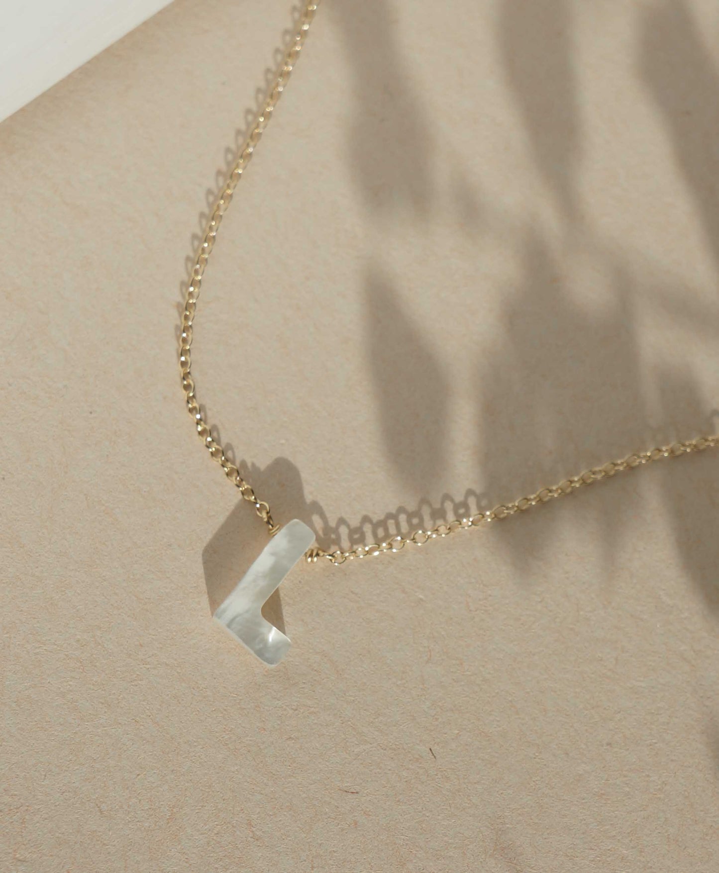 Dawn Initial Necklace