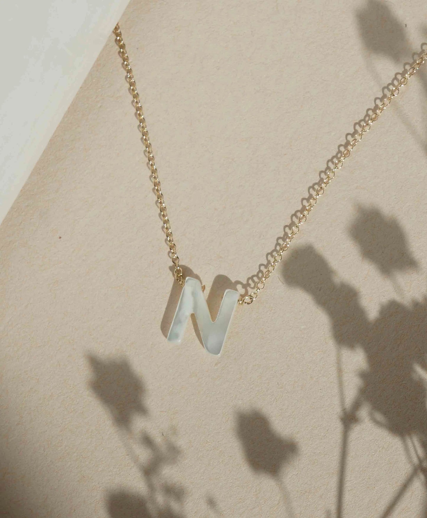 Dawn Initial Necklace