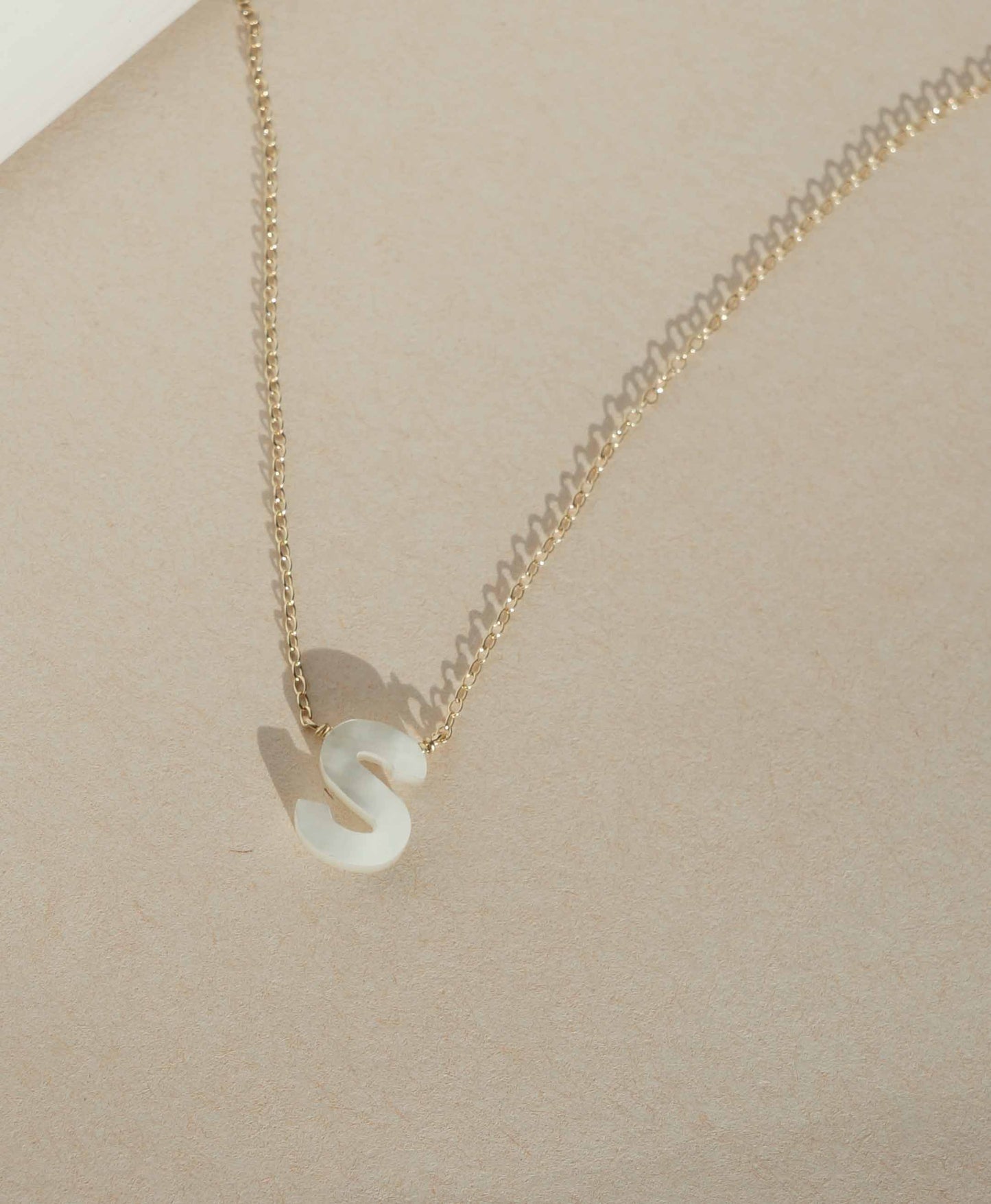 Dawn Initial Necklace