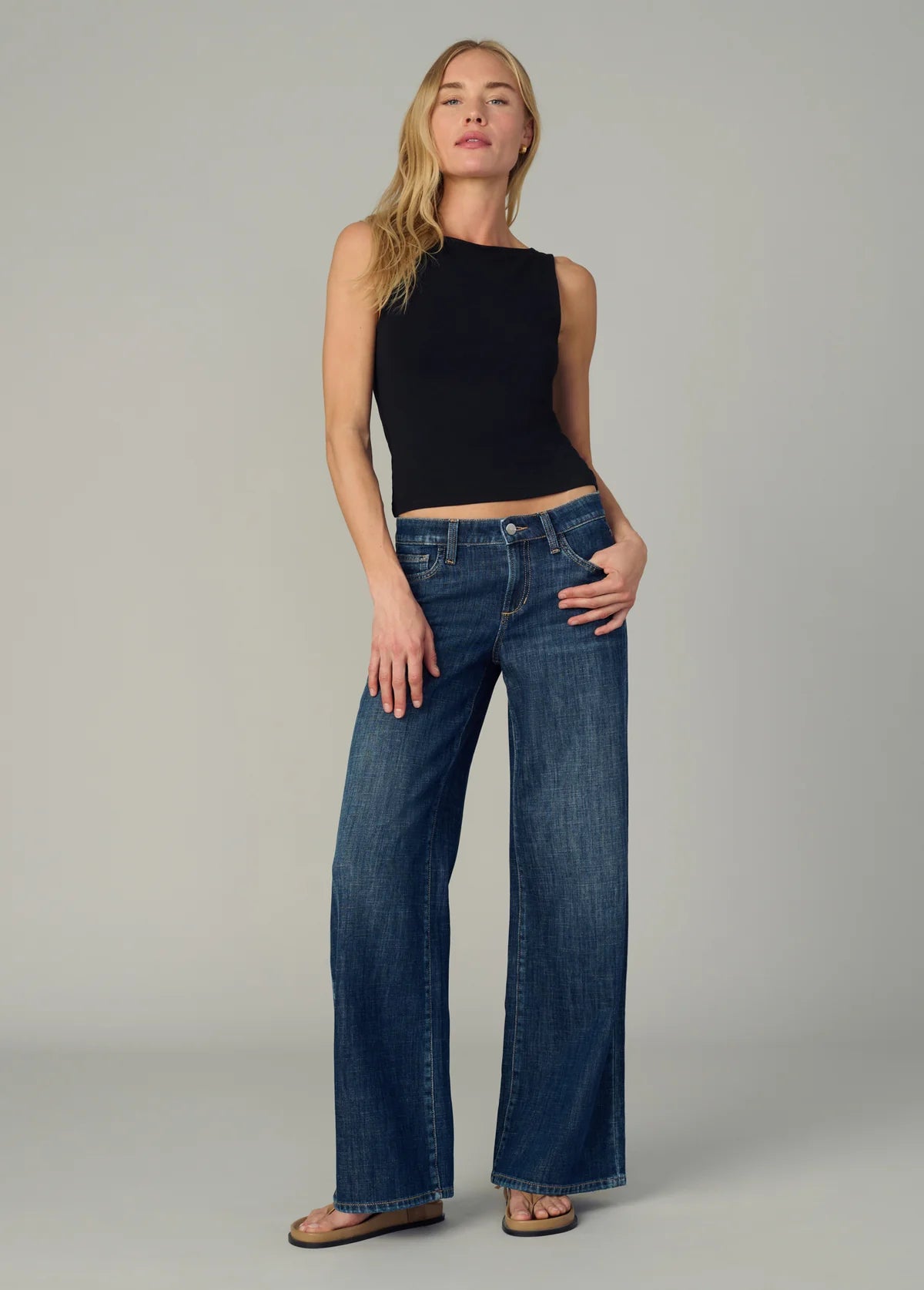Joe's Jeans Lou Lou jeans in Home Girl wash, alternate view