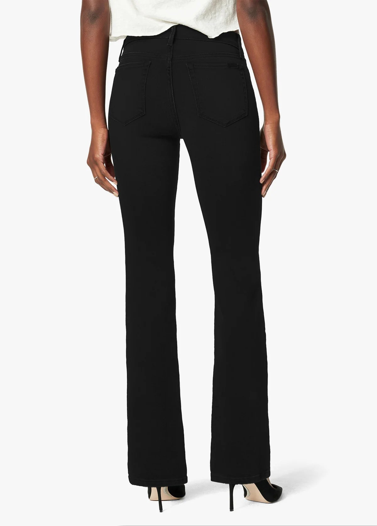 Joe's Jeans Provocateur jeans in black, alternate view