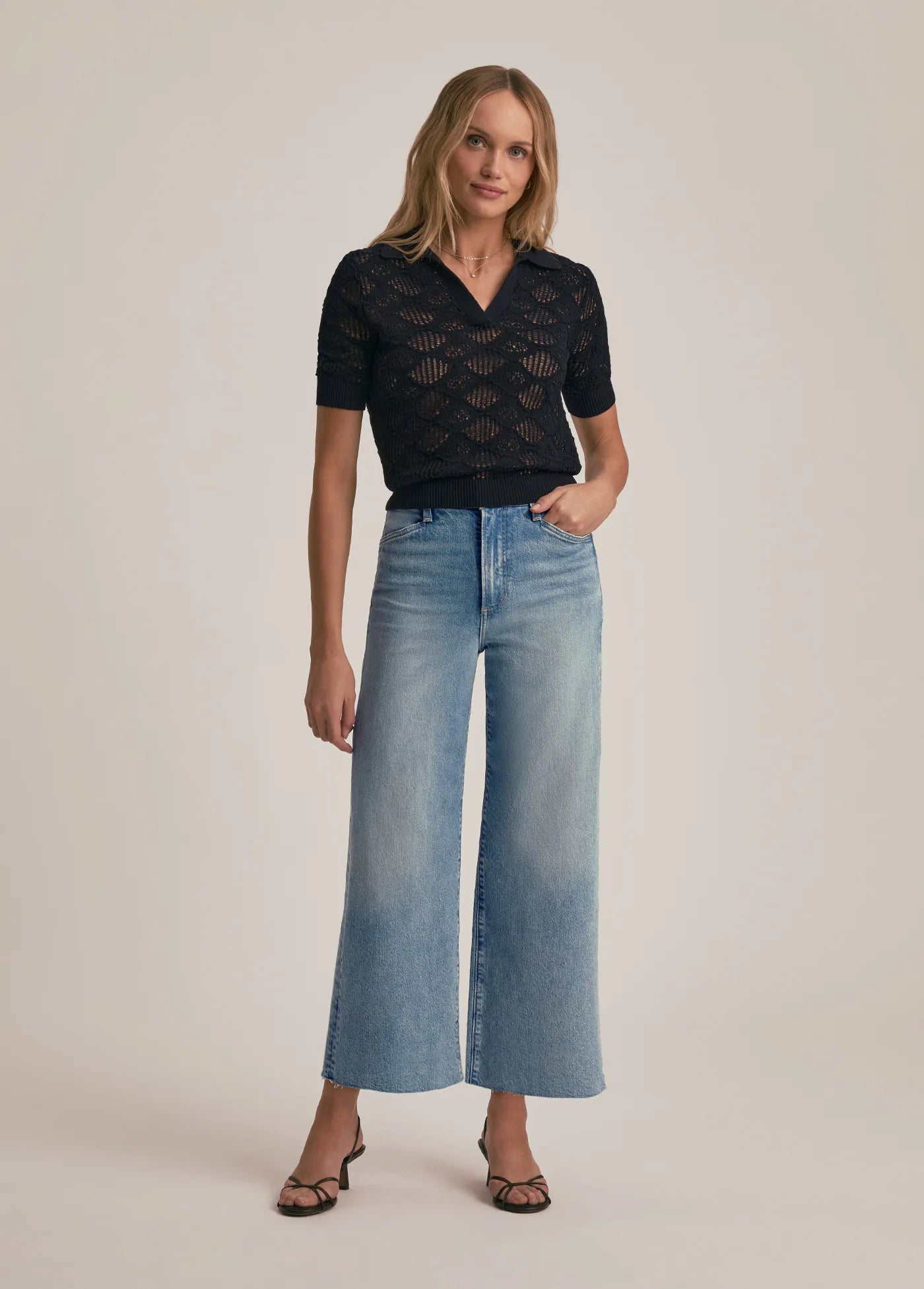 The Mischa Super High Rise Wide Leg Ankle