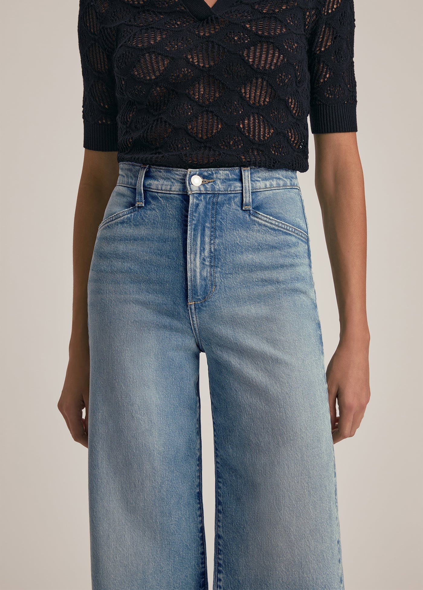 The Mischa Super High Rise Wide Leg Ankle