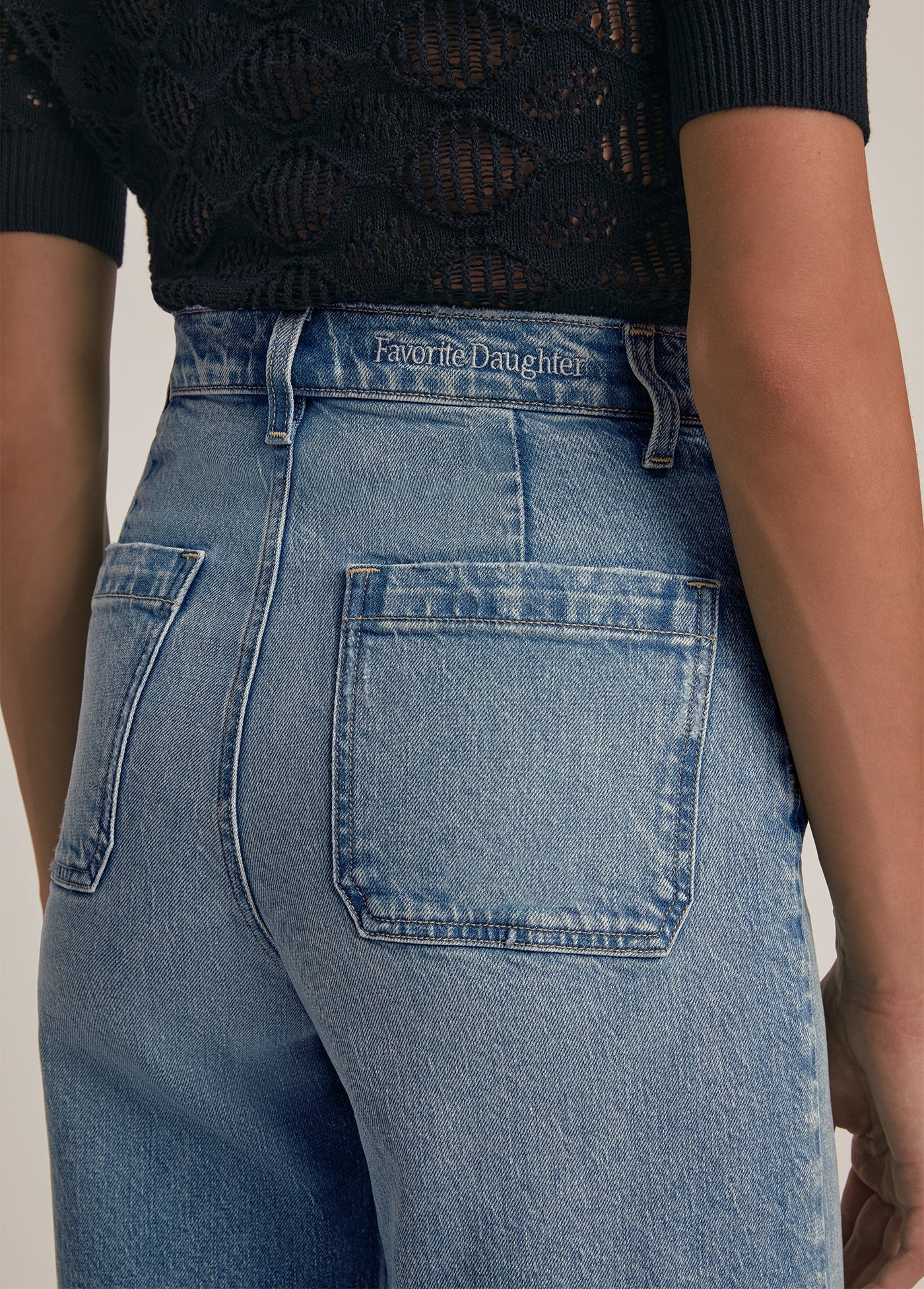 The Mischa Super High Rise Wide Leg Ankle