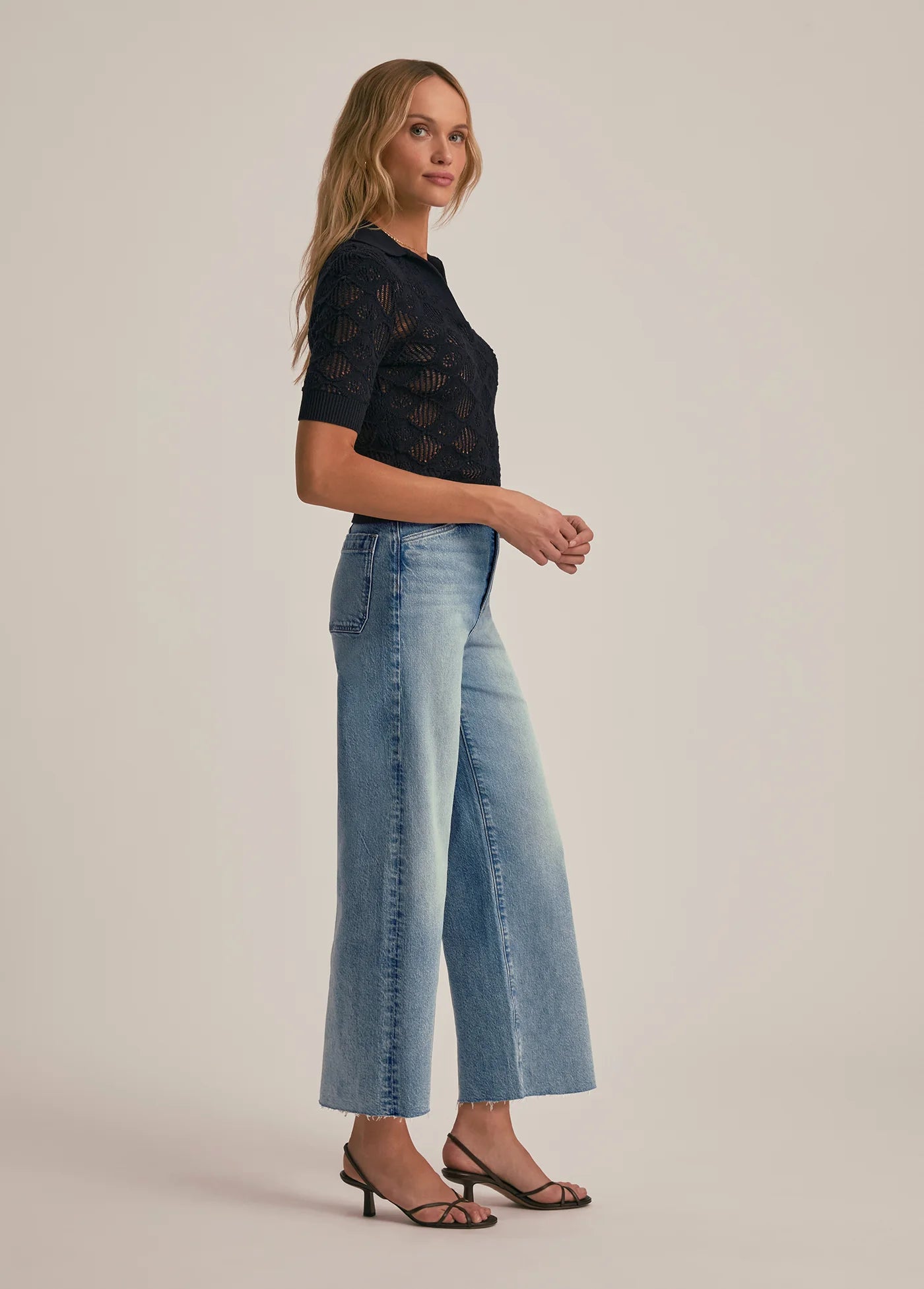 The Mischa Super High Rise Wide Leg Ankle