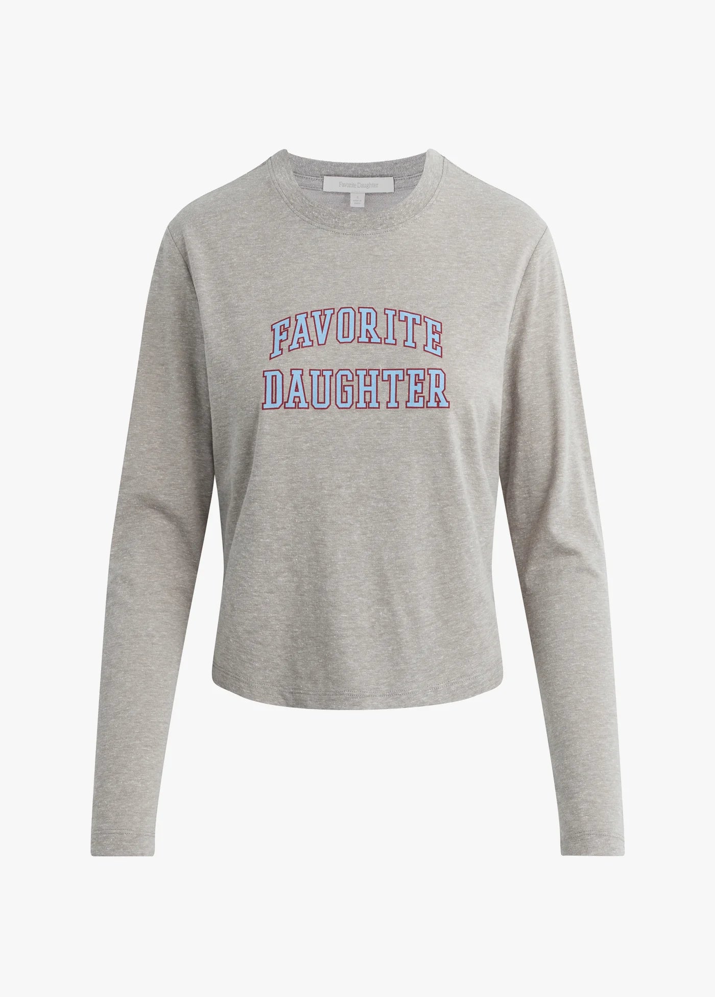 Cropped Collegiate LS Tee