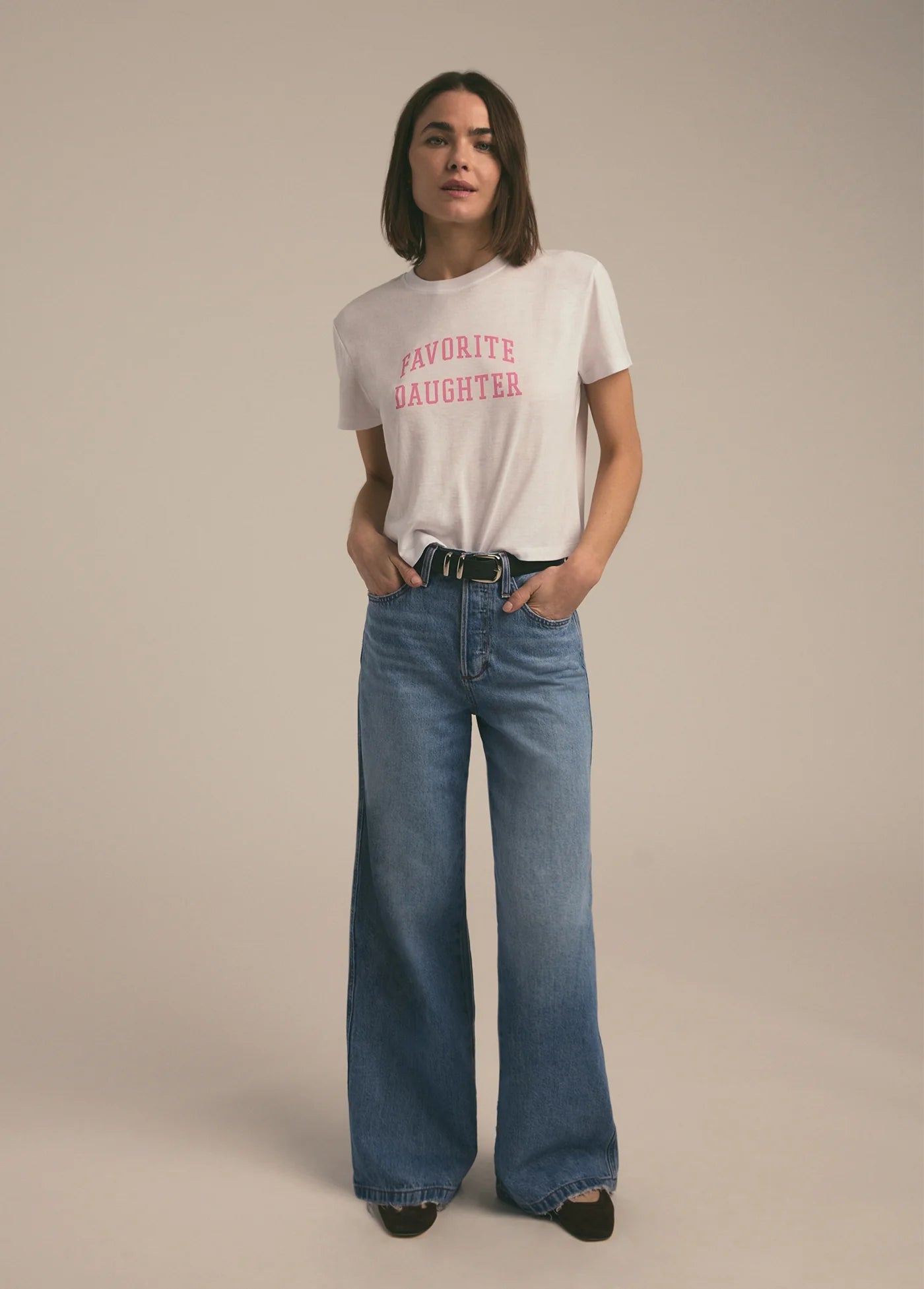 The Cropped Collegiate Tee