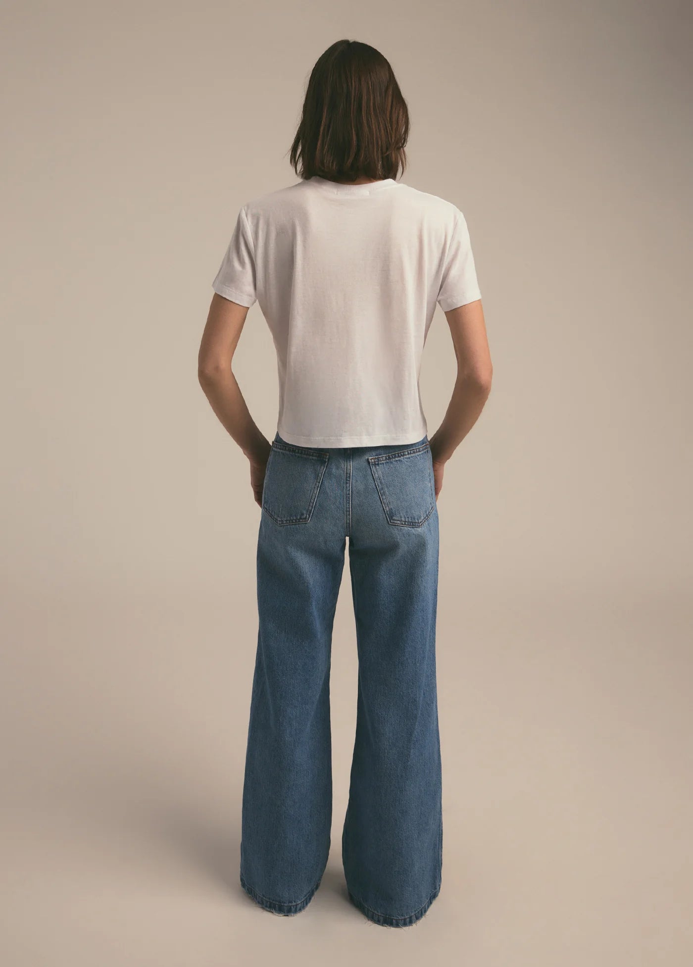 The Cropped Collegiate Tee
