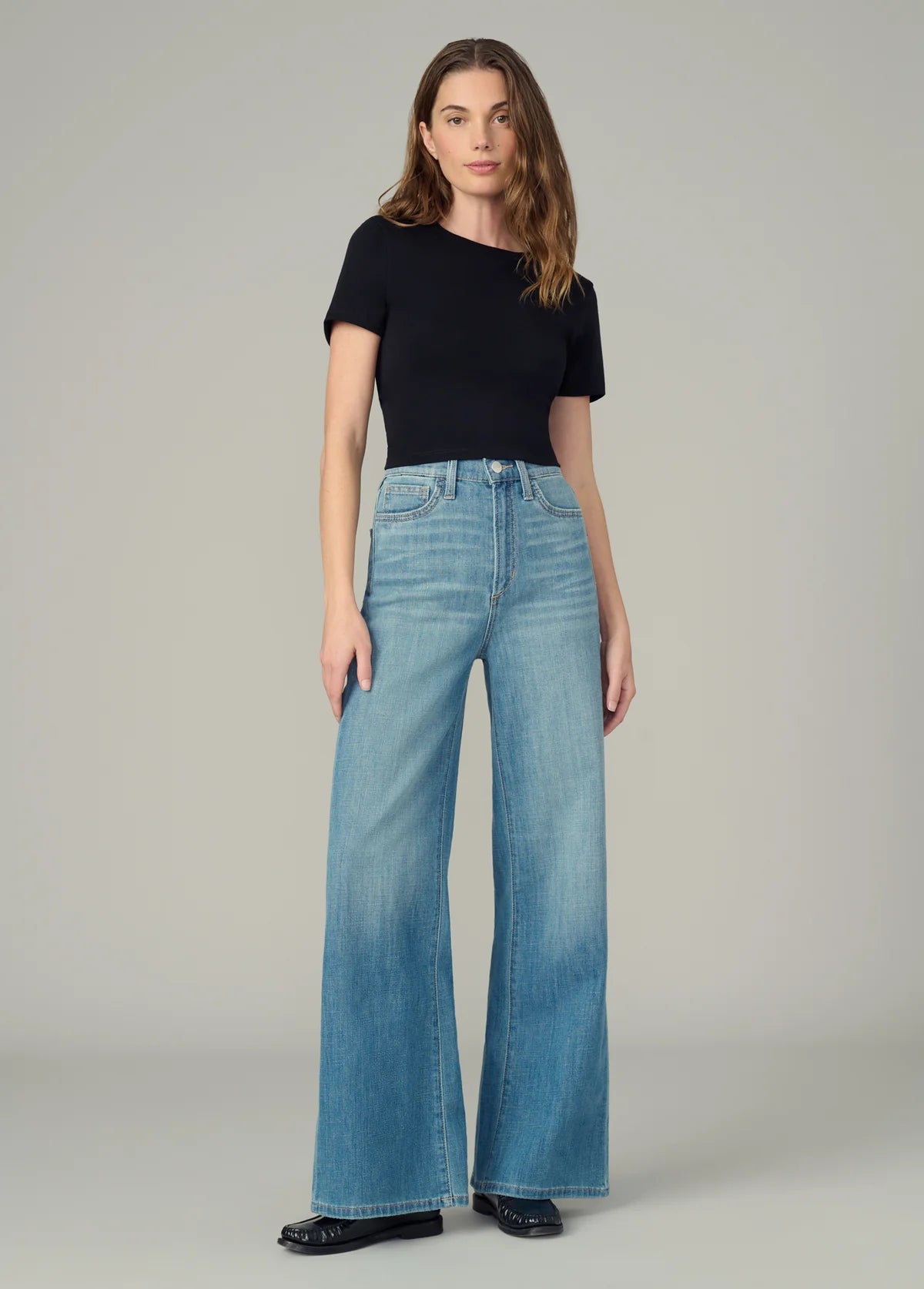 Joe's Jeans Mia Petite jeans in Hot Shot wash, alternate view