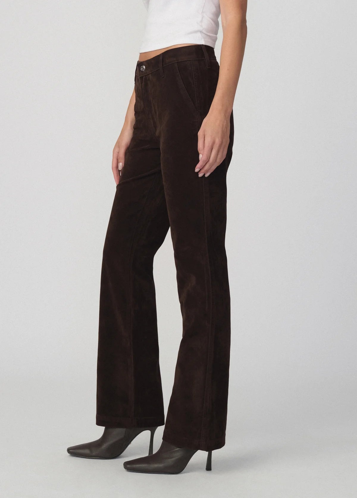 Joe's Jeans Vegan Suede Inez Trouser, alternate view