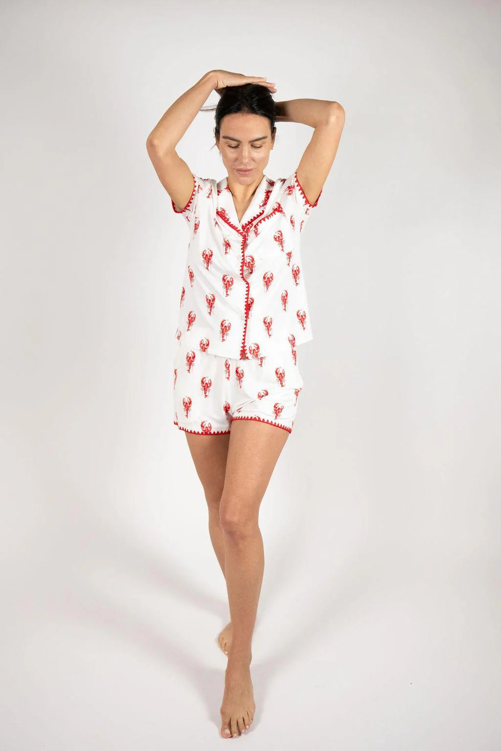 Stitched Short PJ Set