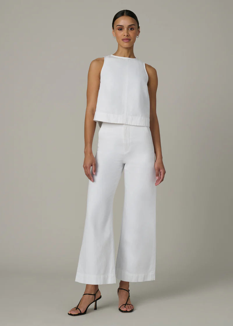 The Clean Denim Trouser Ankle