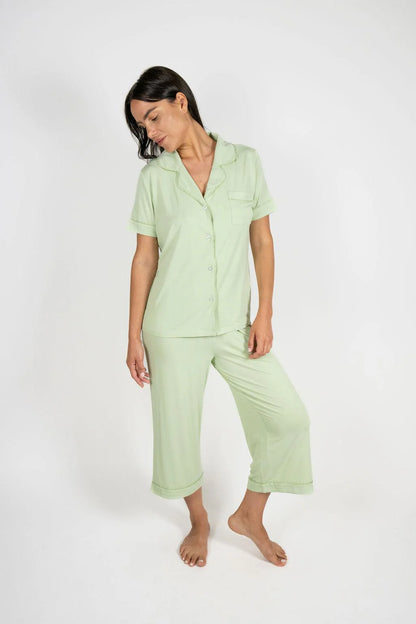 Jolene Cropped Pajama Set