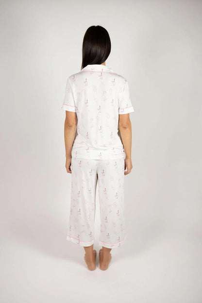 Jolene Cropped Pajama Set