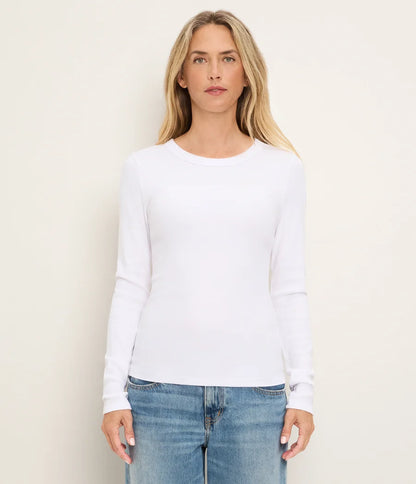 Zola Ribbed LS Tee