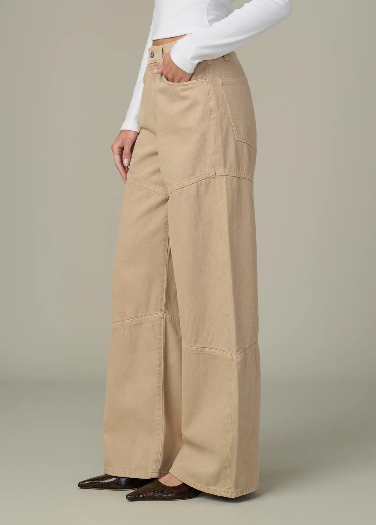 The Harlowe Seamed Jean