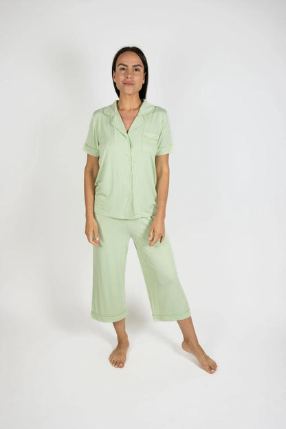 Jolene Cropped Pajama Set