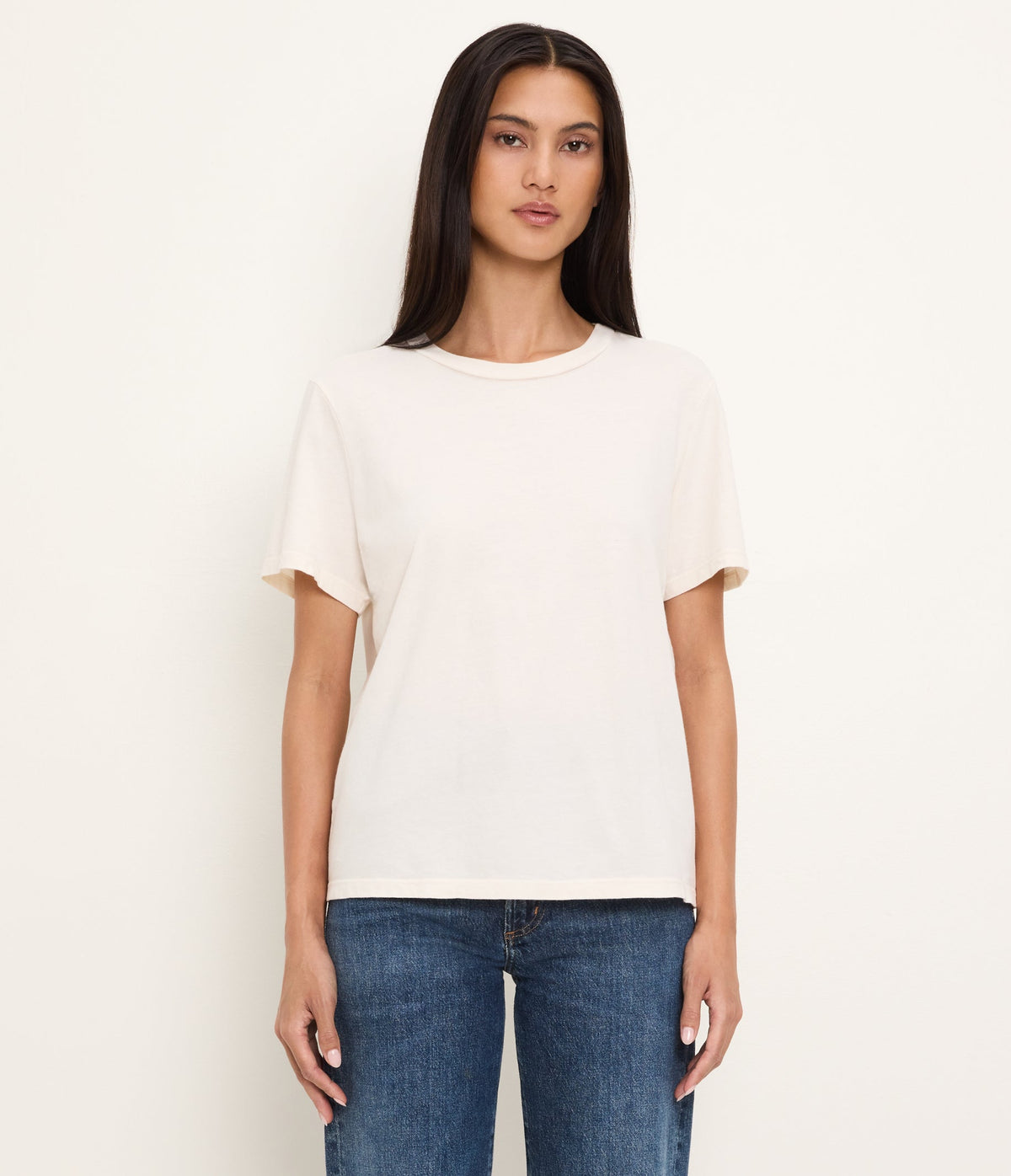Becca Tee in Chalk