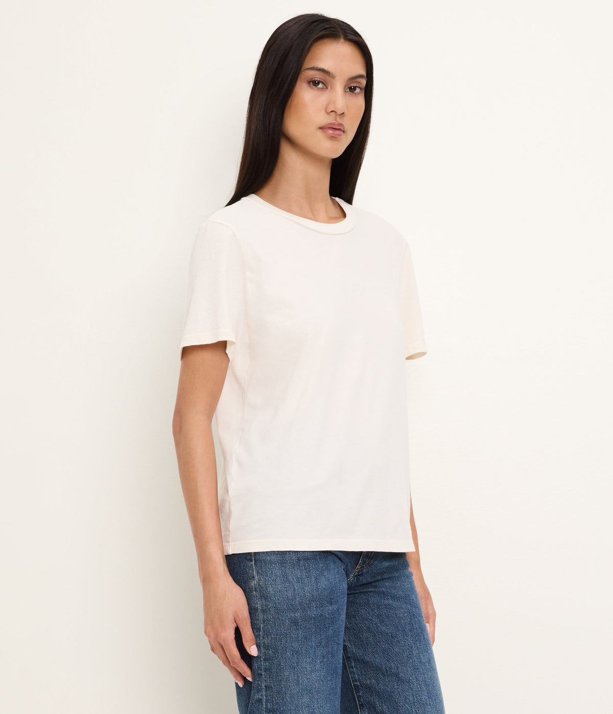 Becca Tee in Chalk