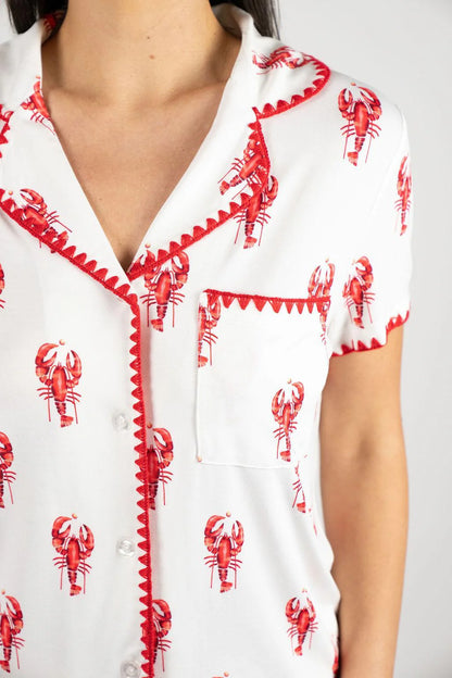 Stitched Short PJ Set