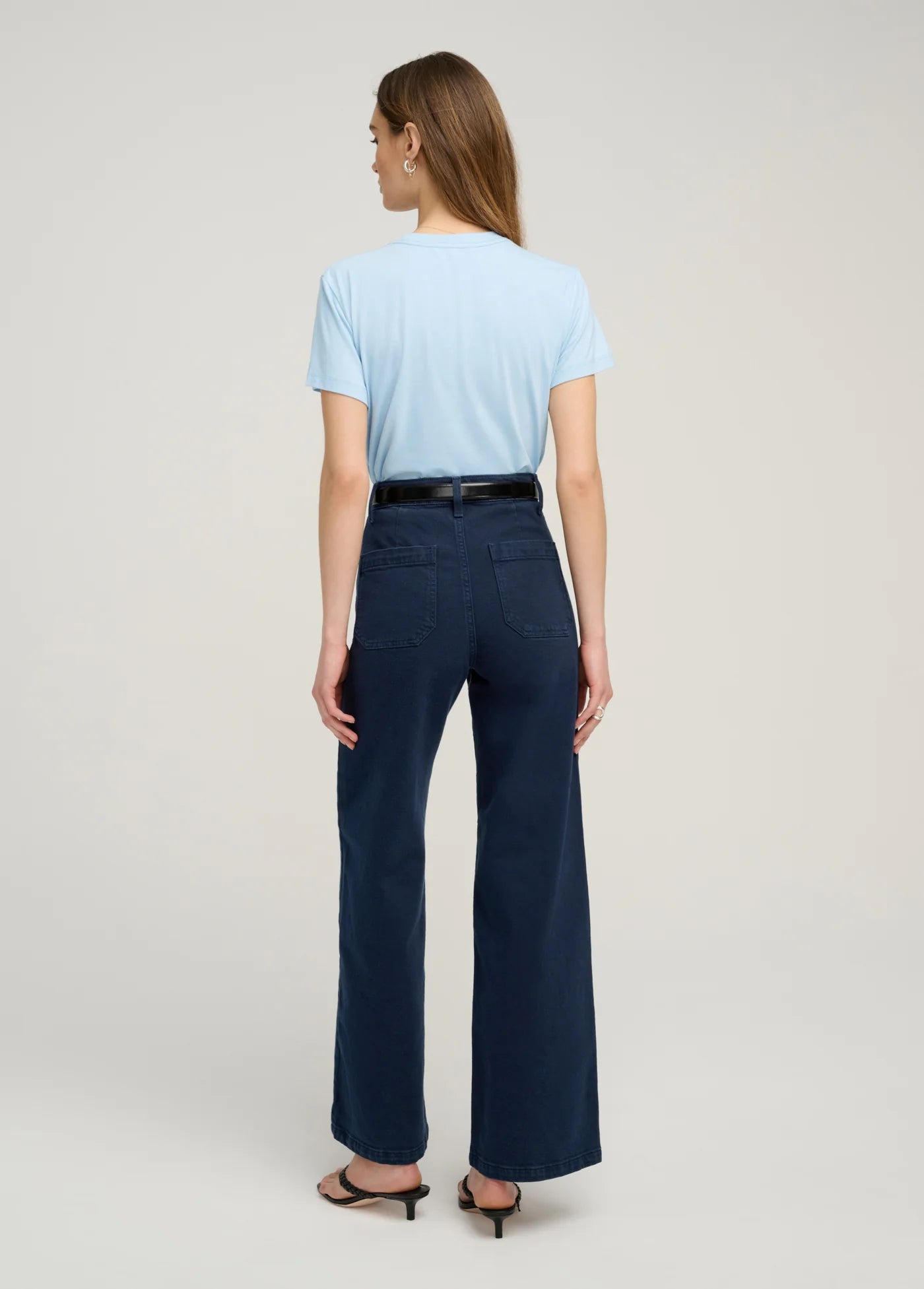 The Mischa Super High Rise Wide Leg Ankle
