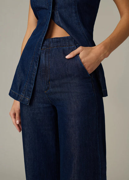 The Clean Denim Trouser