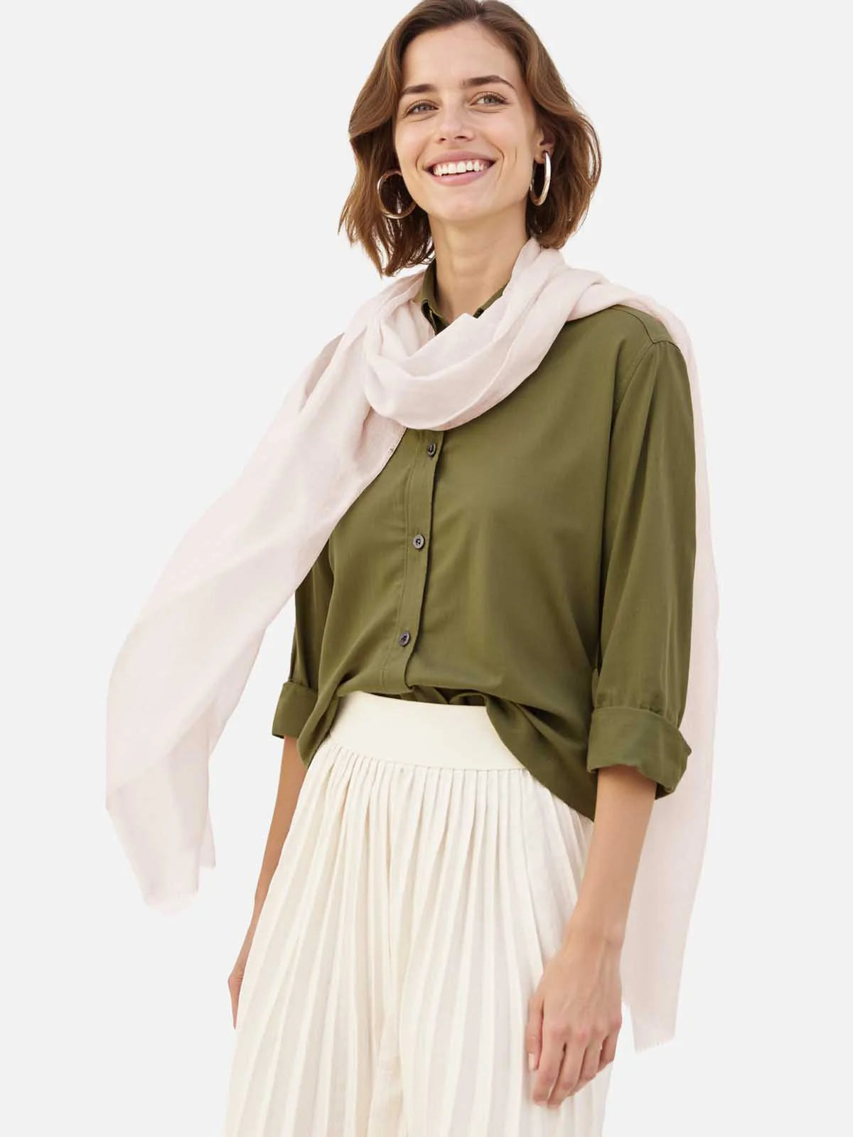 Featherlight Cashmere Scarf