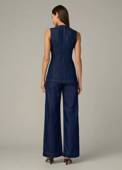 The Clean Denim Trouser