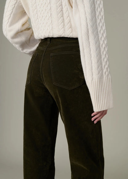 The Margot Straight Flocked