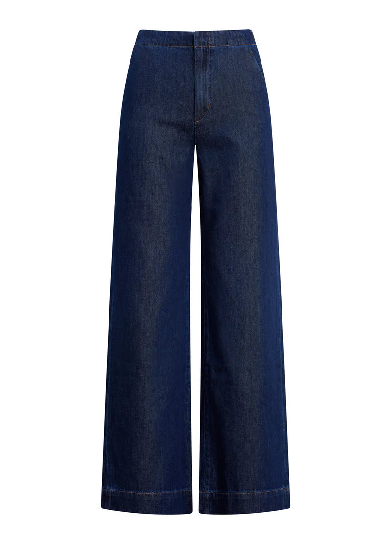 The Clean Denim Trouser