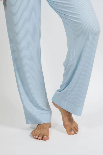 Cannes Pinstripe Long Set