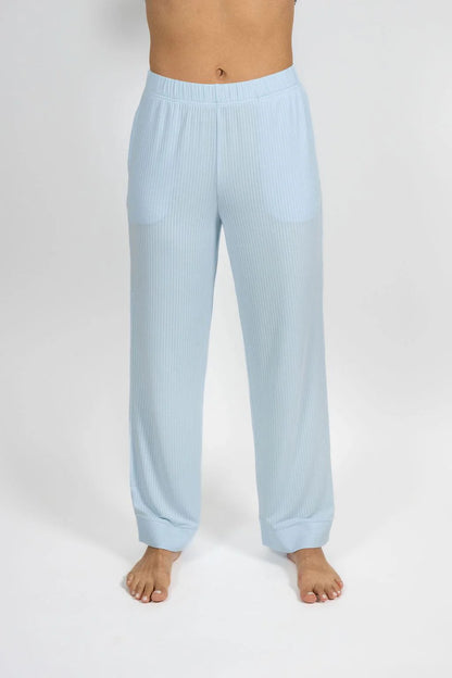 Cannes Pinstripe Long Set