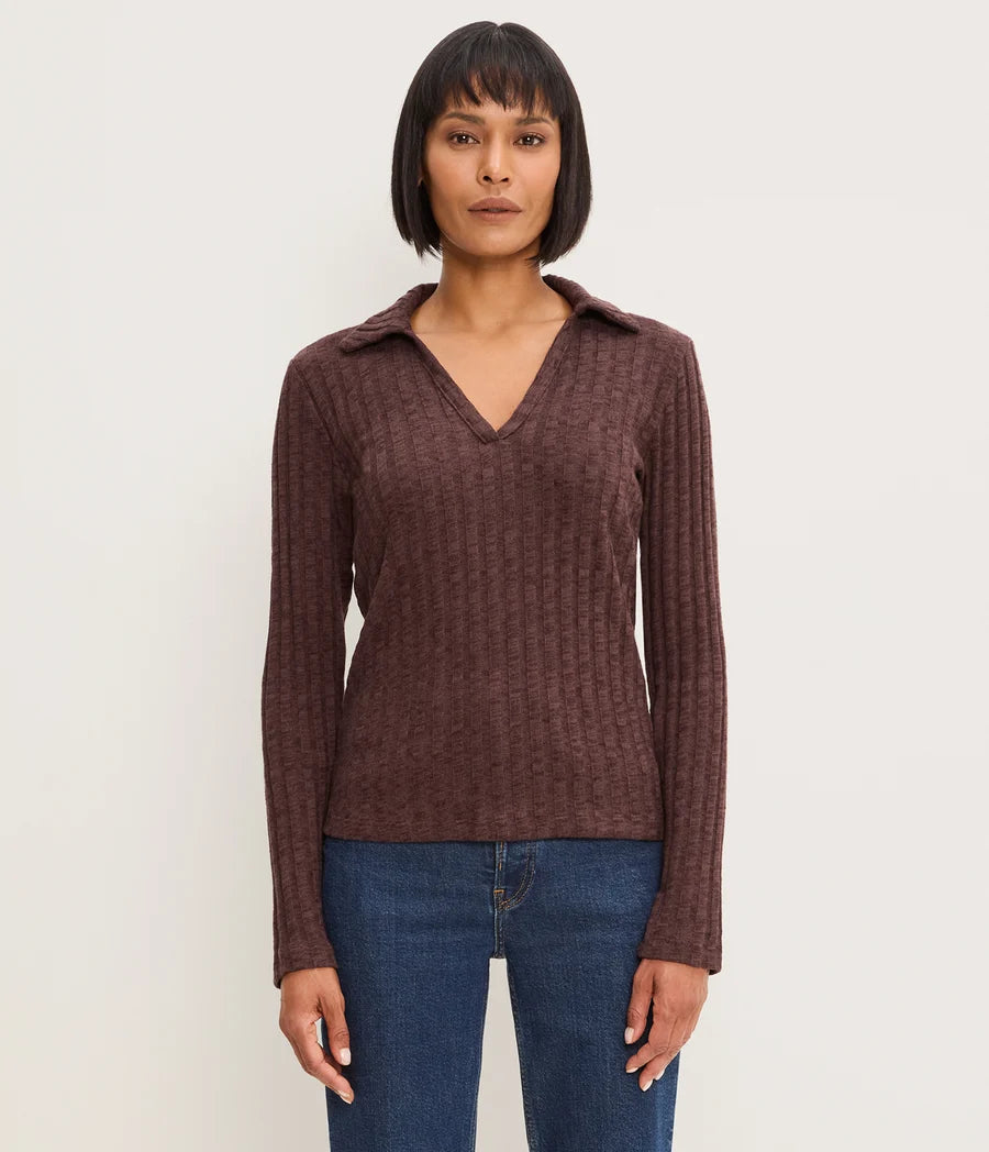 Liyah Collard Top